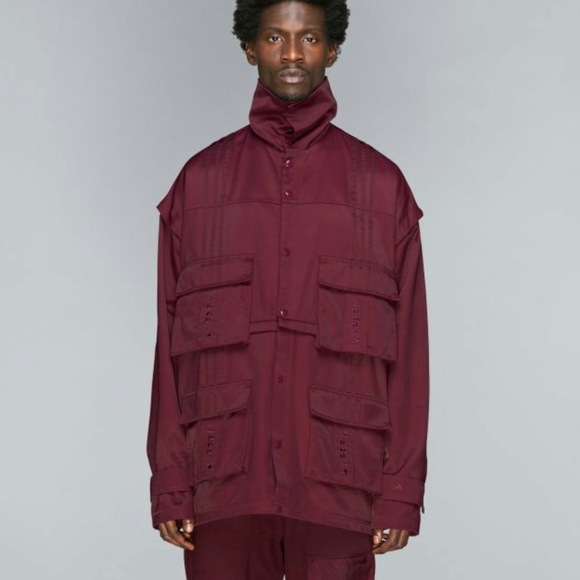 Ivy Park Convertible Track Jacket Size Large - Picture 5 of 7